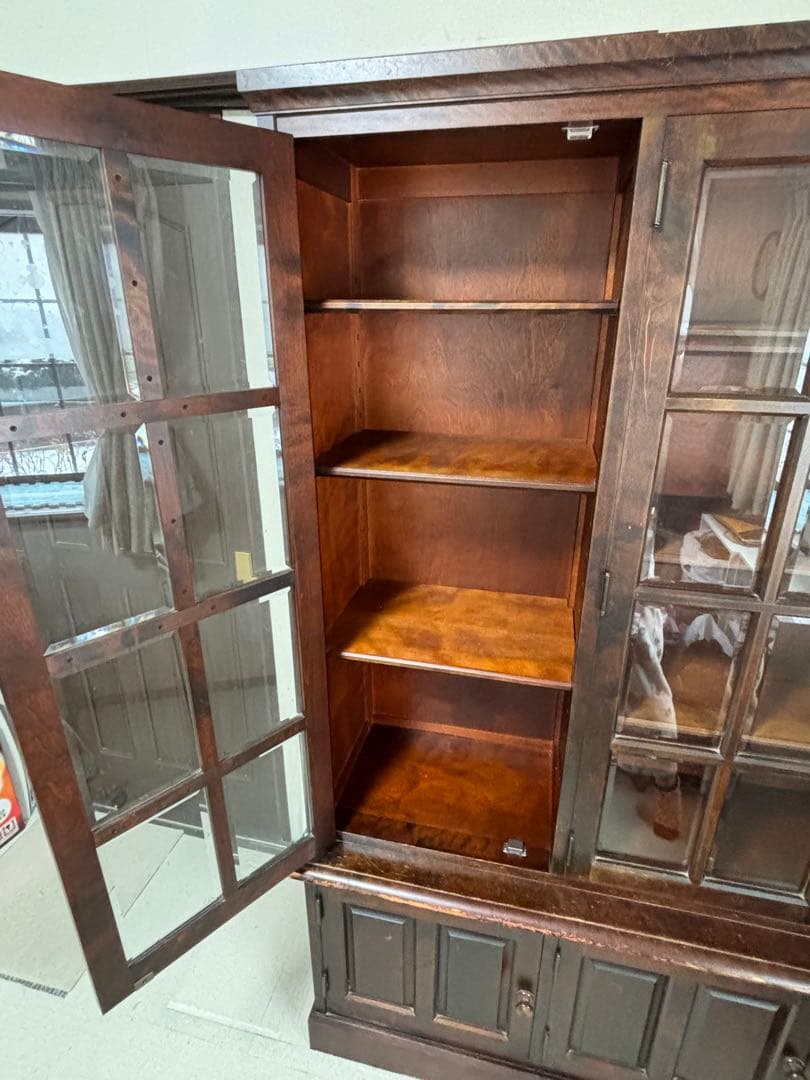 定価42万円❤︎送料こみ！北海道民藝 本棚❤︎クラシック家具！