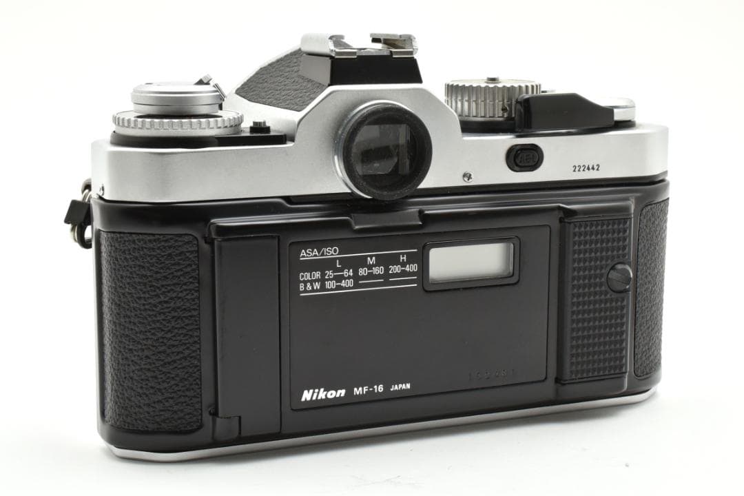 美品 ニコン FM3A 一眼レフフィルムカメラボディ シルバー Nikon