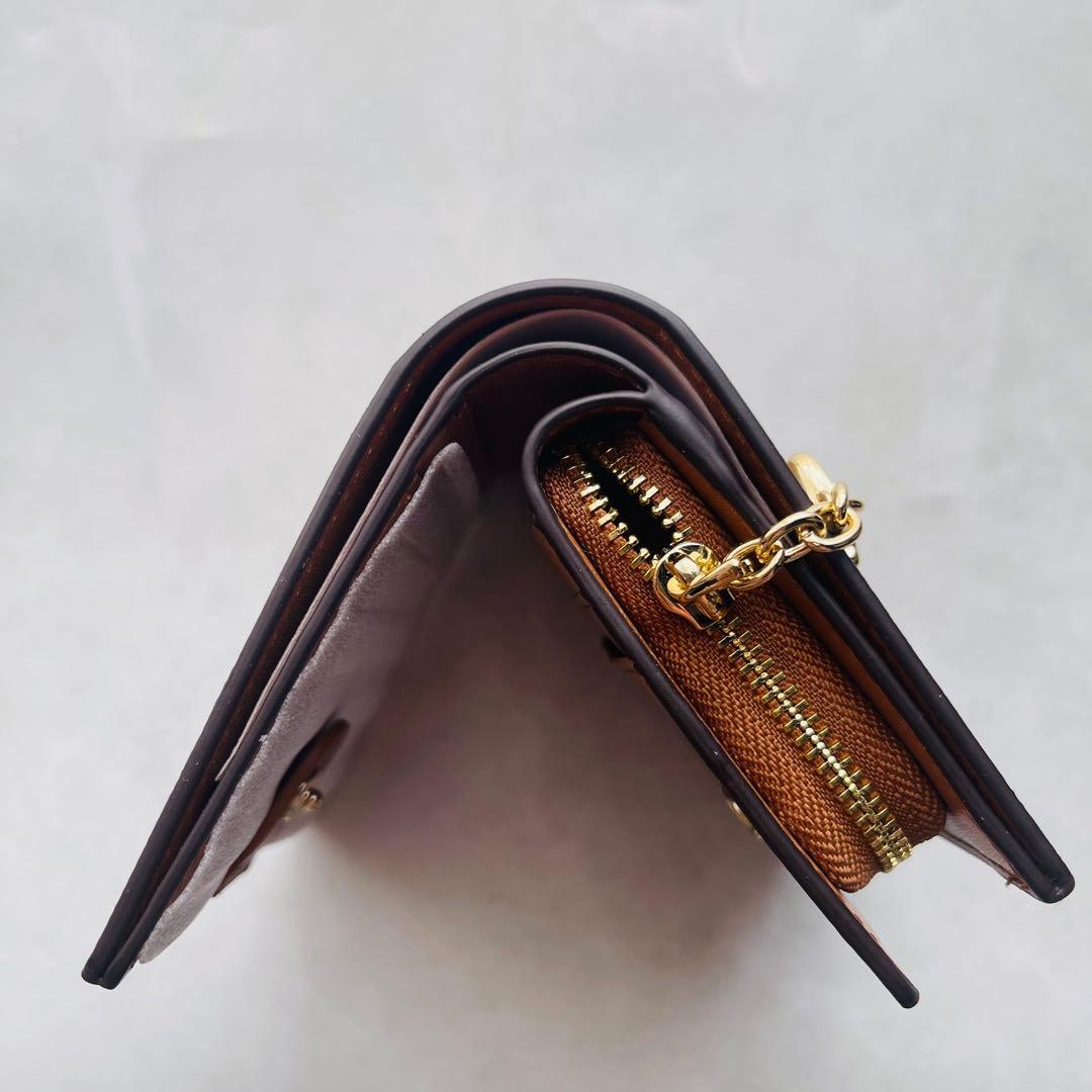 新品　コーチ　ミニ財布　財布　レディース　二つ折り