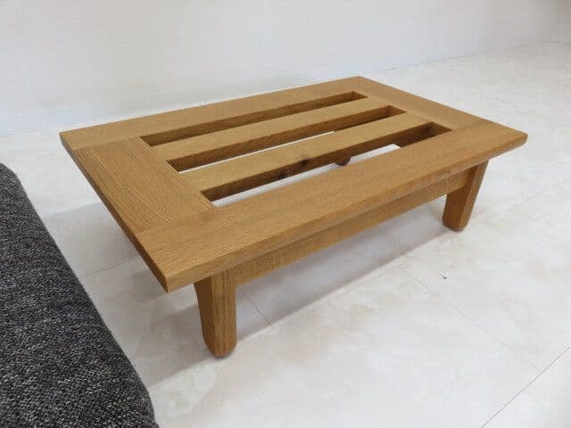 展示品　飛騨産業/キツツキ　「森のことば」オーク無垢材スツール　SN14S