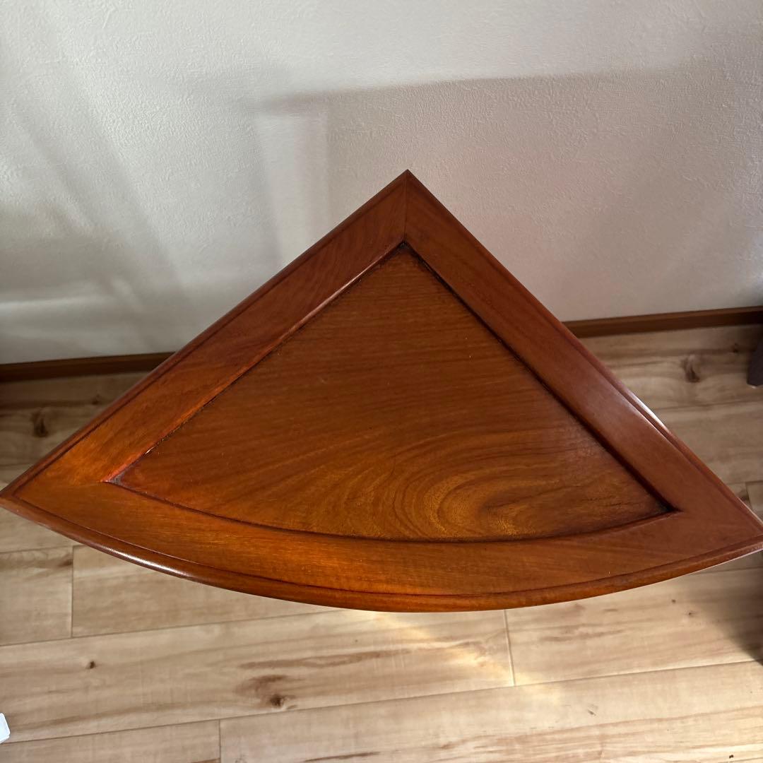 コーナー　ラック　収納　木製　美品寄り　最安値