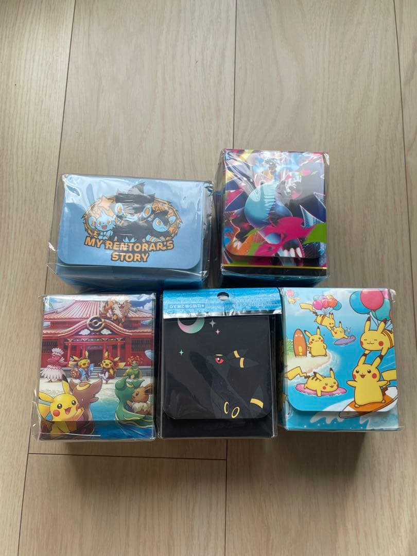 ポケカ　デッキシールド他サプライ