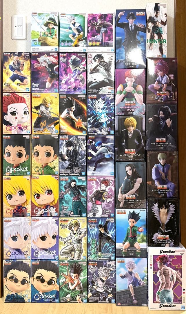 【匿名配送】HUNTER×HUNTER フィギュアまとめ売り 39点