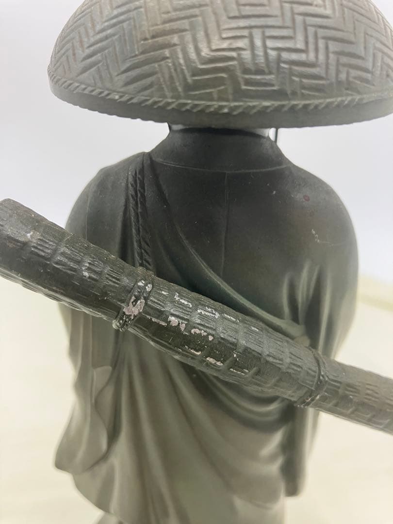 弘法大師 立像 空海 お大師様　修行像 真言宗 高野山　仏教美術 秀雲作