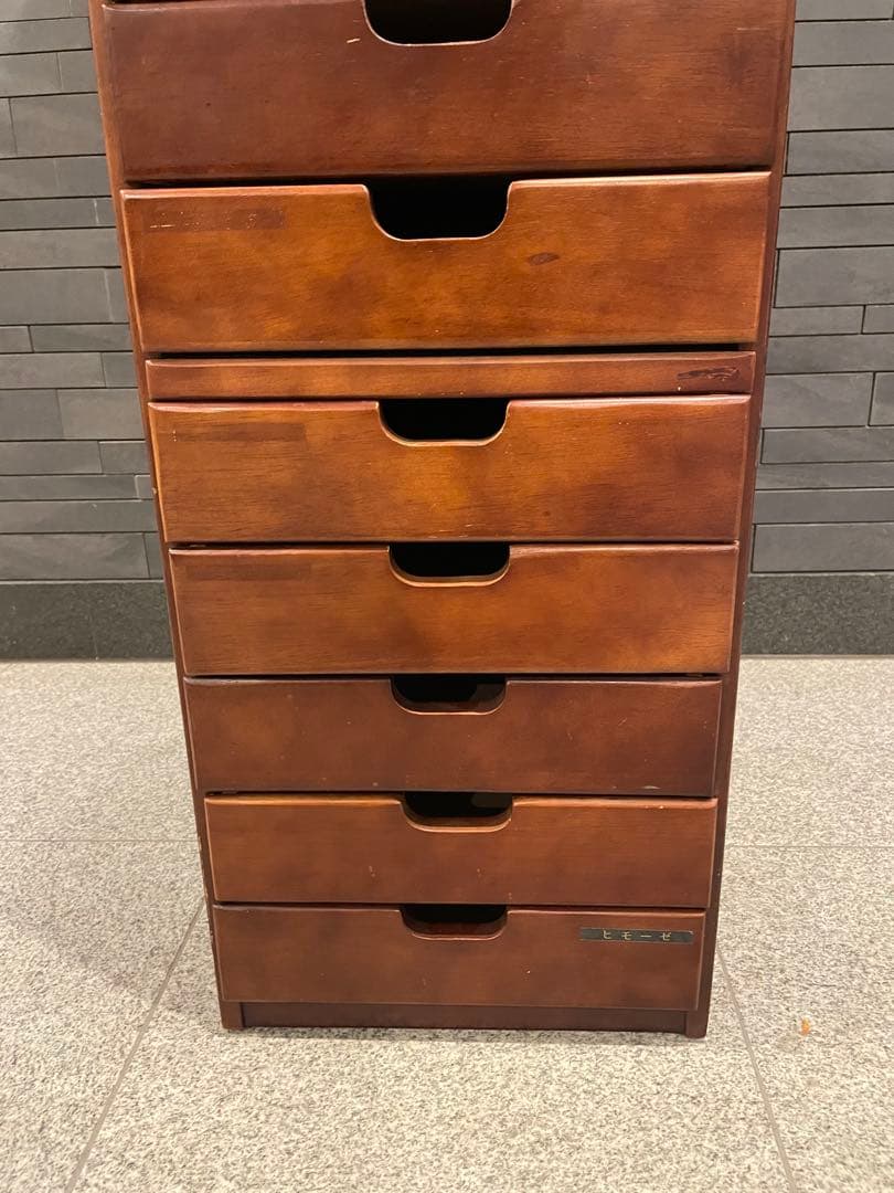 はやし　レトロ 高級ハイキャビネット タワー レターケース　１5段