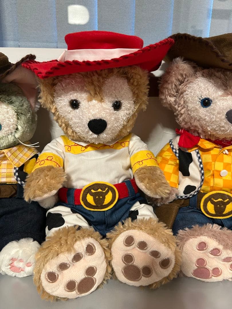 ダッフィー ぬいぐるみ付き！カウボーイコスチューム セット