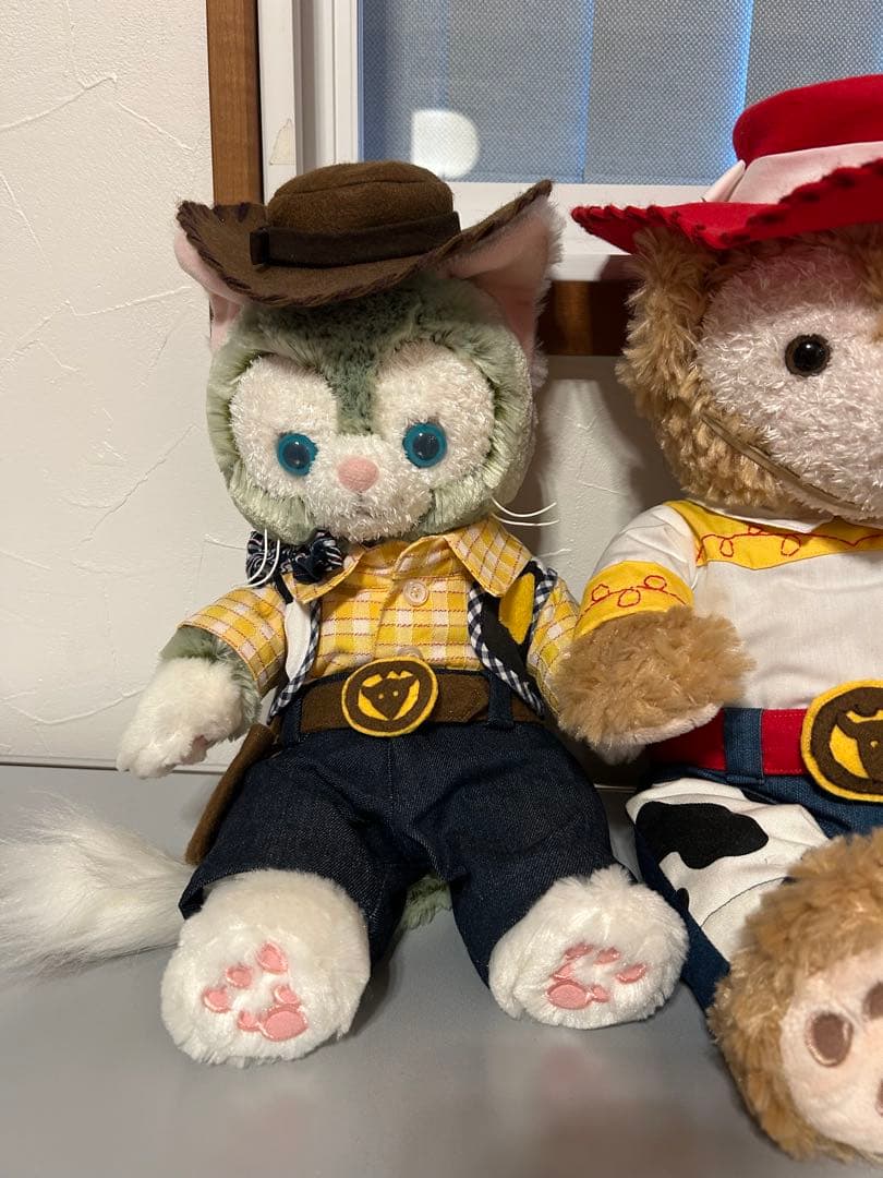ダッフィー ぬいぐるみ付き！カウボーイコスチューム セット