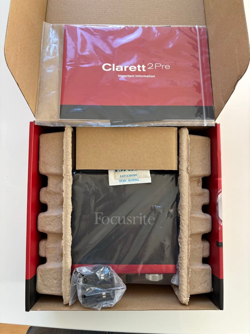 DTM・DAW Focursrite Clarett 2Pre THUNDERBOLT