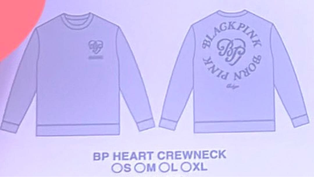 black pink verdy pop up スウェット クルーネック XL