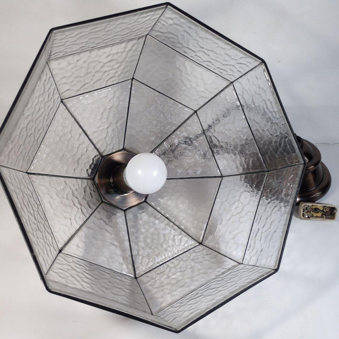 ジャパンヴィンテージ ガラスシェードのペンダントライト 吊り下げ 天井照明