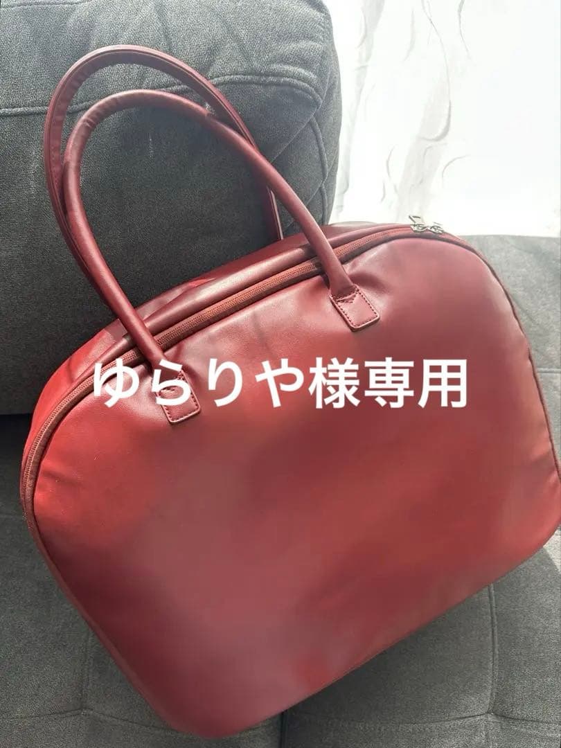 Aww サボテンヴィーガンレザーウィークエンドボストンバッグ30L