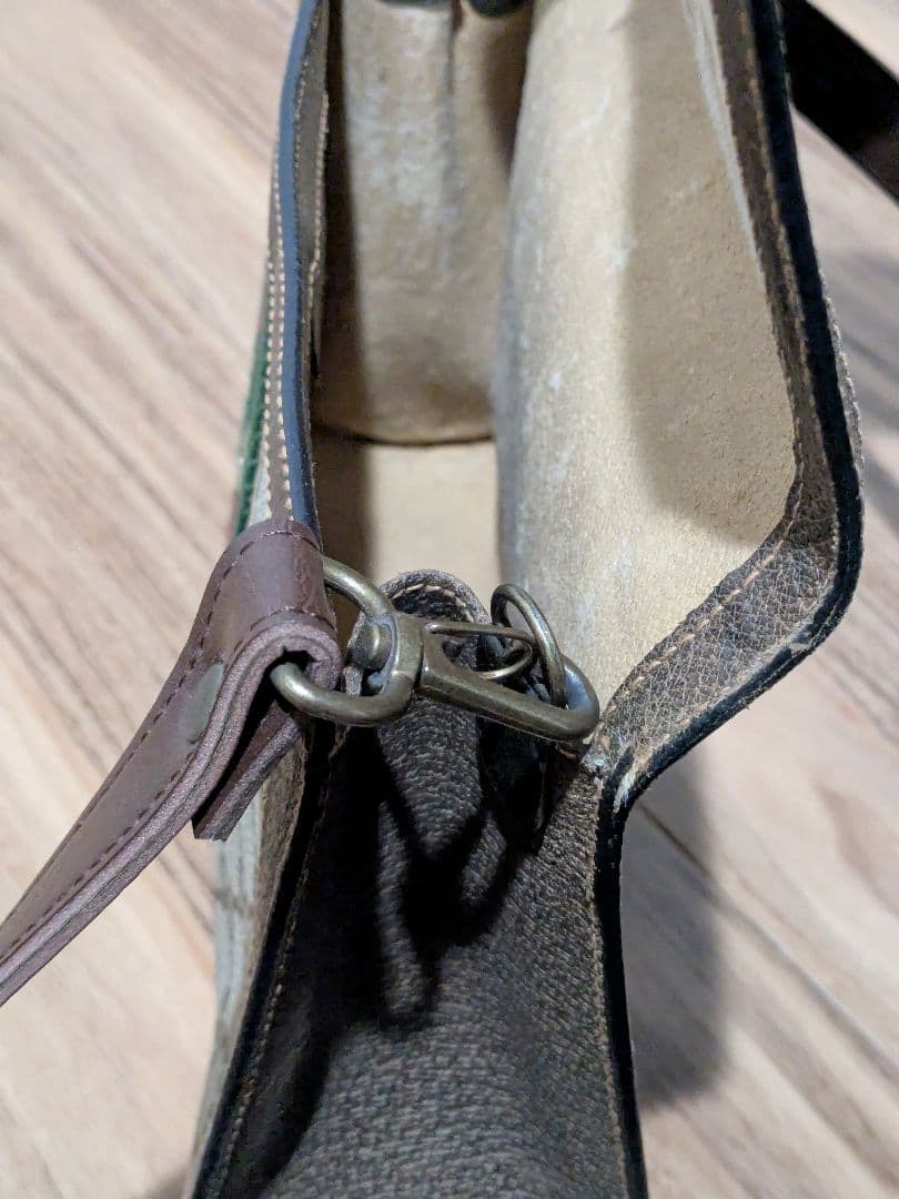 雪*様 GUCCI グッチ クラッチバッグ GG柄 シェリーライン セカンド 茶