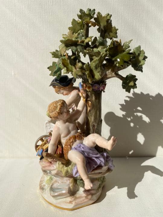 超貴重マイセンMeissen フィギュリン　矢を研ぐ天使たち