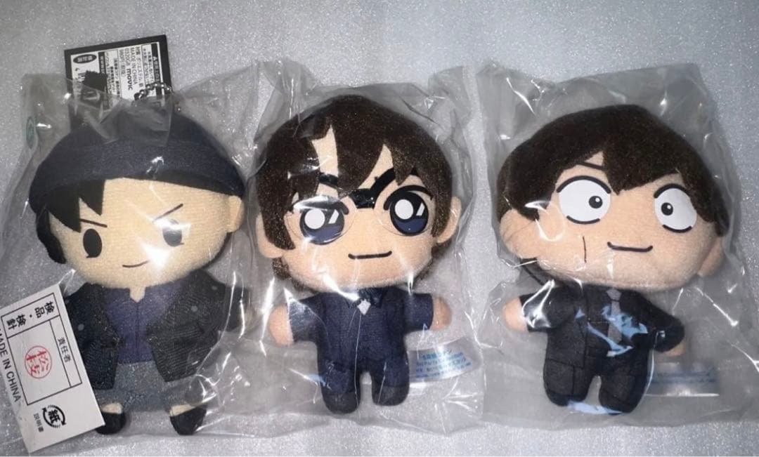 名探偵コナン 赤井秀一 沖矢昴 他 香水ぬいぐるみセット