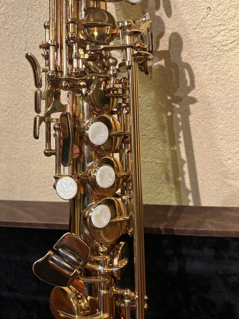 Marcato ソプラノサックス ハードケース　マウスピース付属