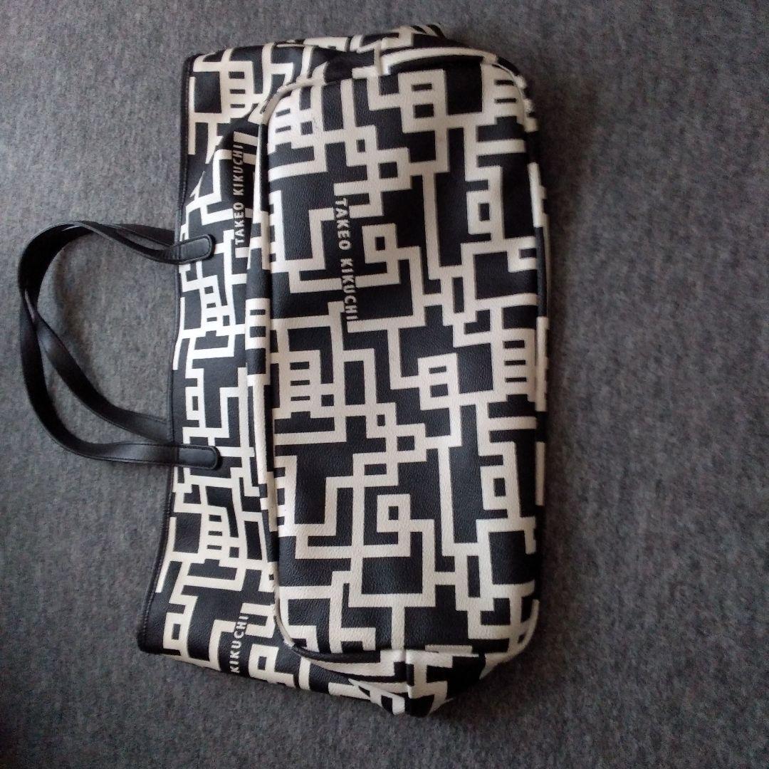 布袋寅泰×タケオキクチ　コラボ　トートバッグ　G柄　TAKEO KIKUCHI