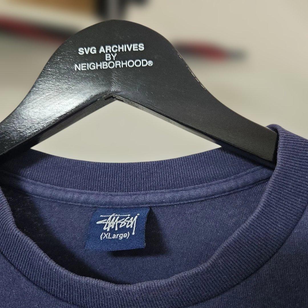 90s old stussy 紺タグ ステューシー Tシャツ xl