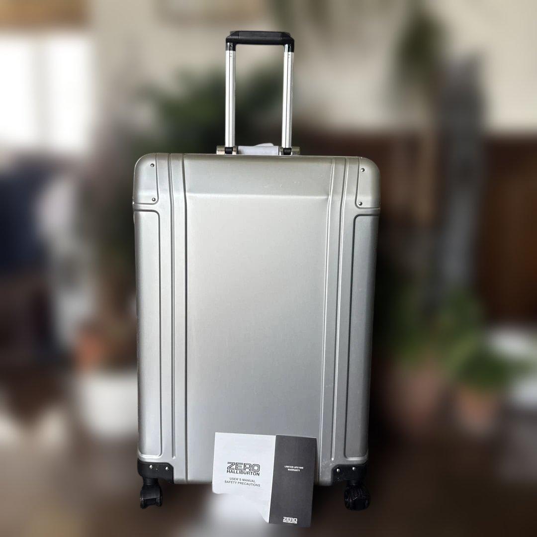 専用品【新品未使用】無骨なゼロハリバートンアルミ製スーツケースZRG28-SI
