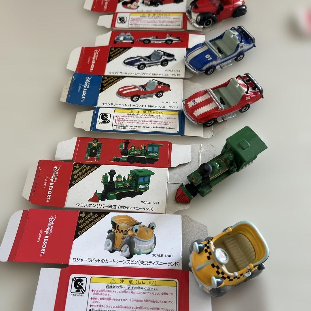 【レア極美品】ディズニー ミニカー 箱付き 12台セットTDL TDS