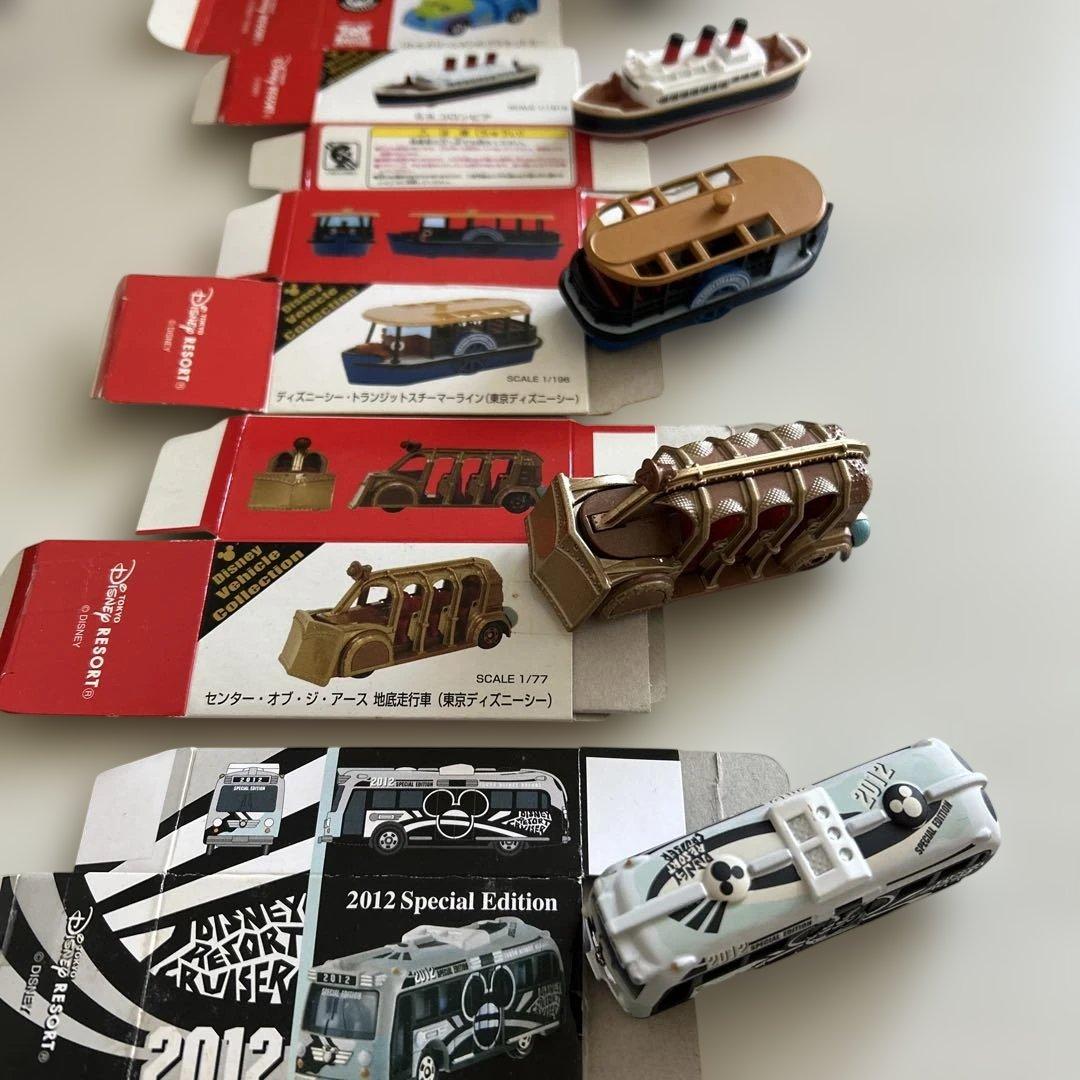 【レア極美品】ディズニー ミニカー 箱付き 12台セットTDL TDS