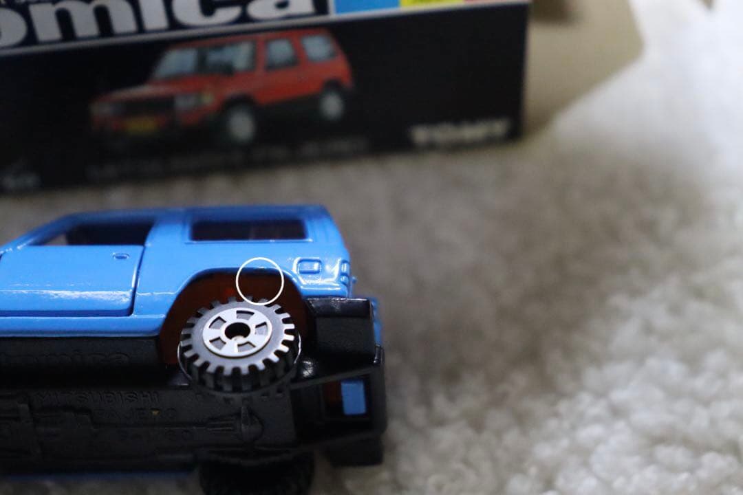 丸栄特注　三菱　パジェロ　黒箱　日本製　NO69 トミカ　tomica