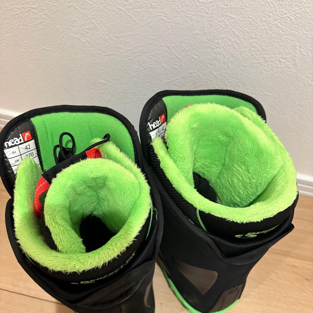 HEAD ヘッド スノーボード ブーツ BOA 27cm 幅広 ブラック