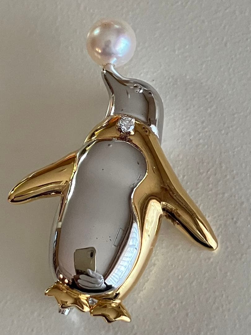 MIKIMOTO ミキモト　パール　ブローチ