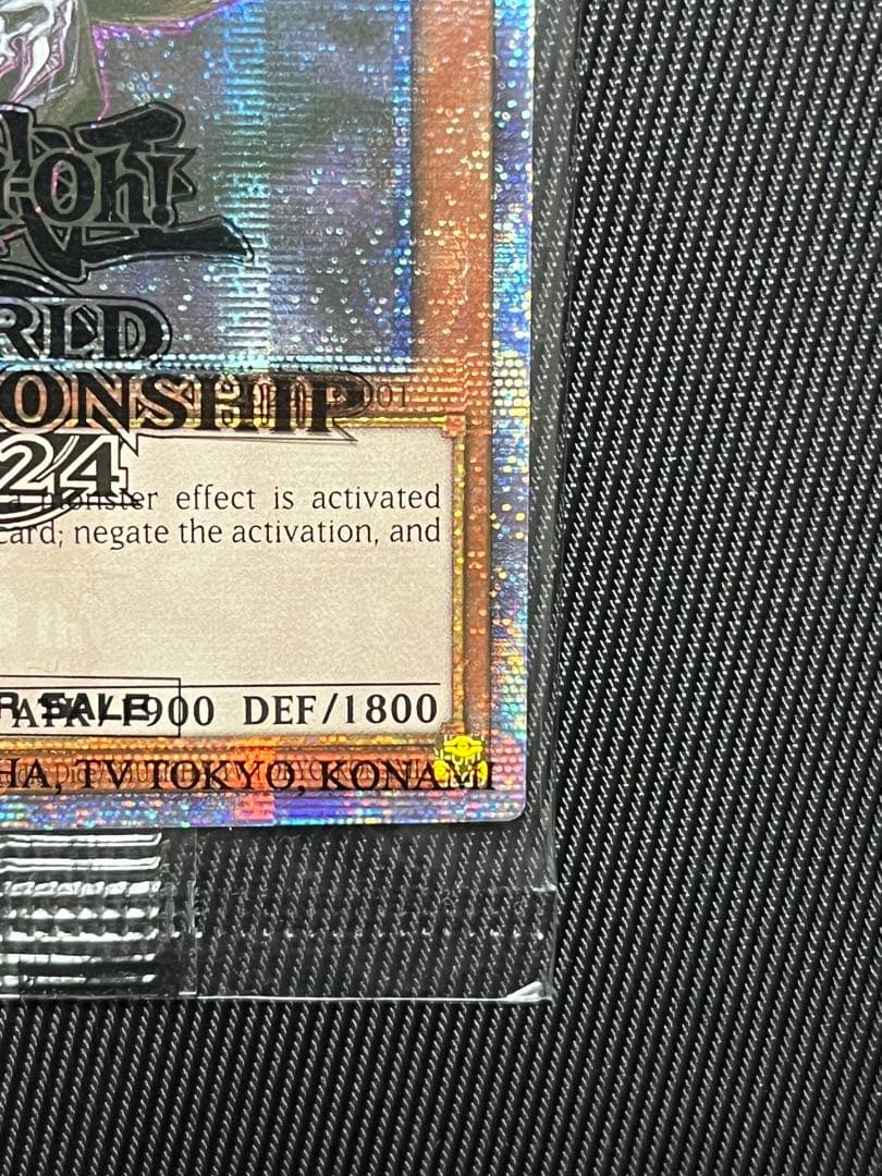 遊戯王　wcs 2024 封筒 カード2枚