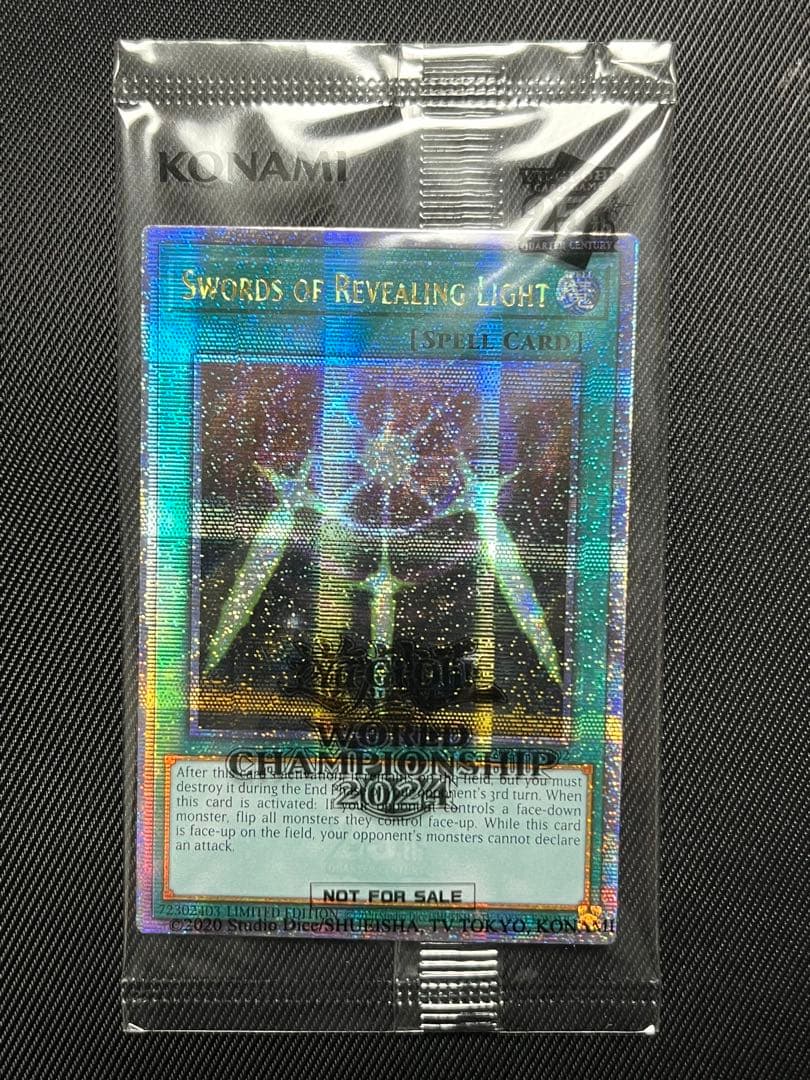 遊戯王　wcs 2024 封筒 カード2枚