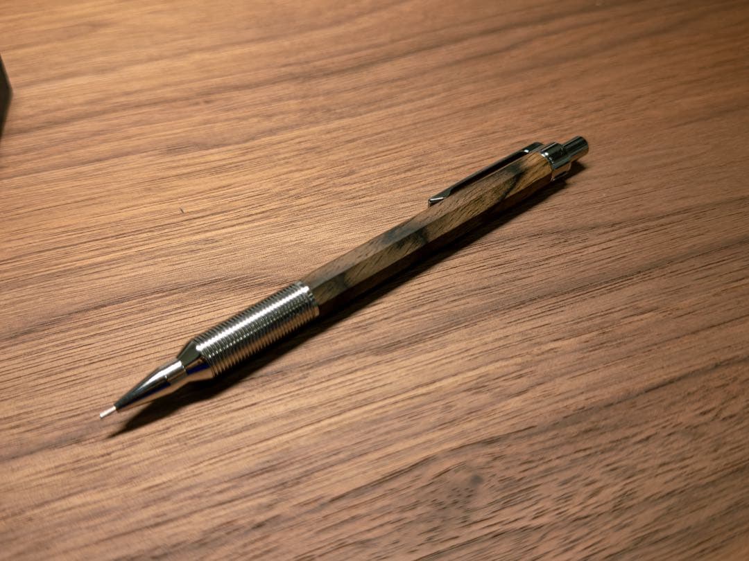 ラダイト エバードロー 黒柿 Luddite EVERDRAW 木軸ペン