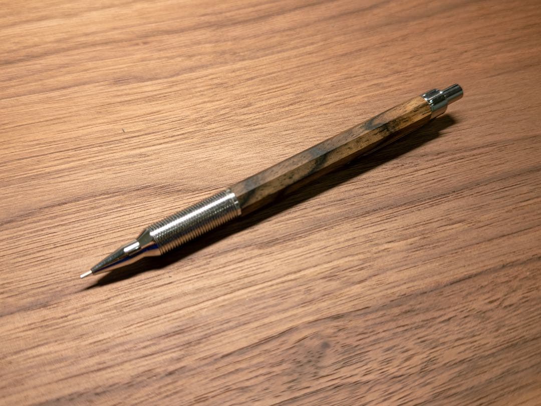 ラダイト エバードロー 黒柿 Luddite EVERDRAW 木軸ペン