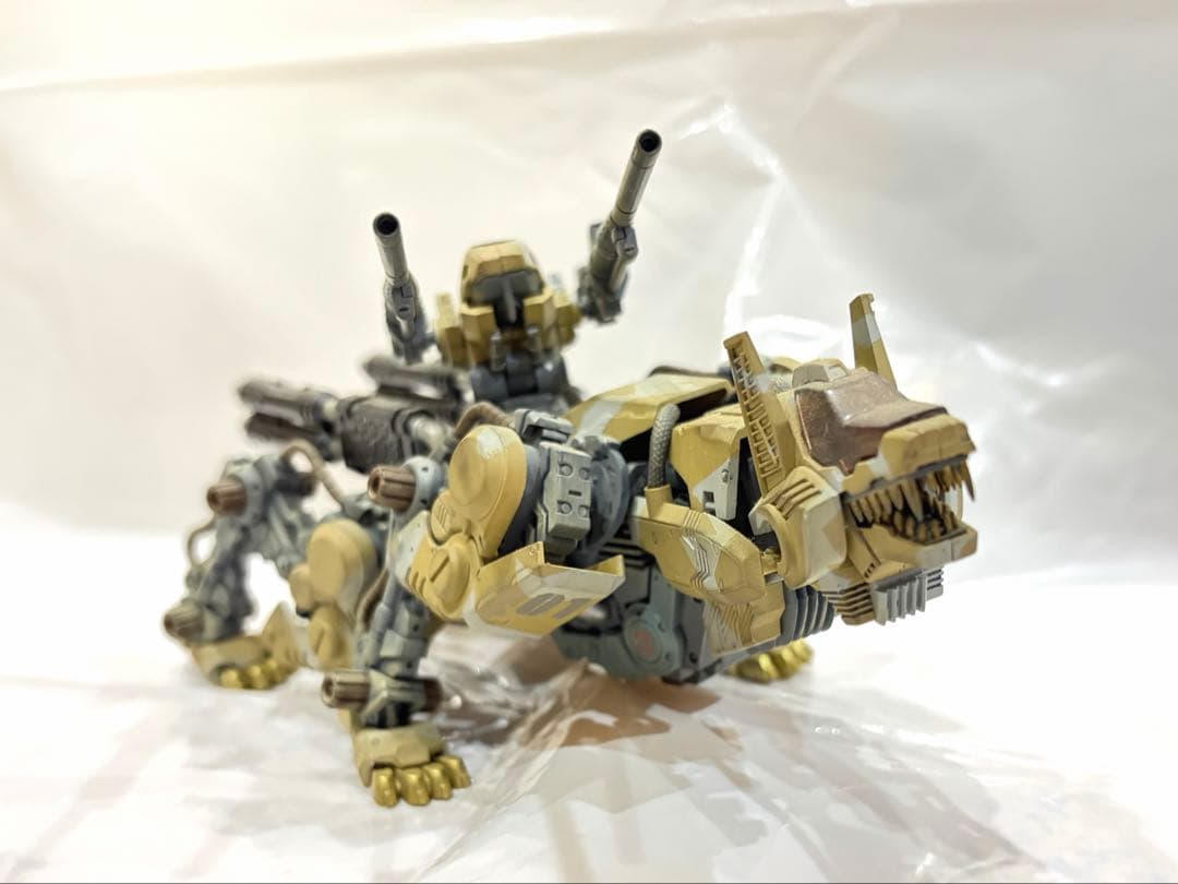 コトブキヤ コマンドウルフ 迷彩 汚し塗装 ウェザリング プラモデル HMM