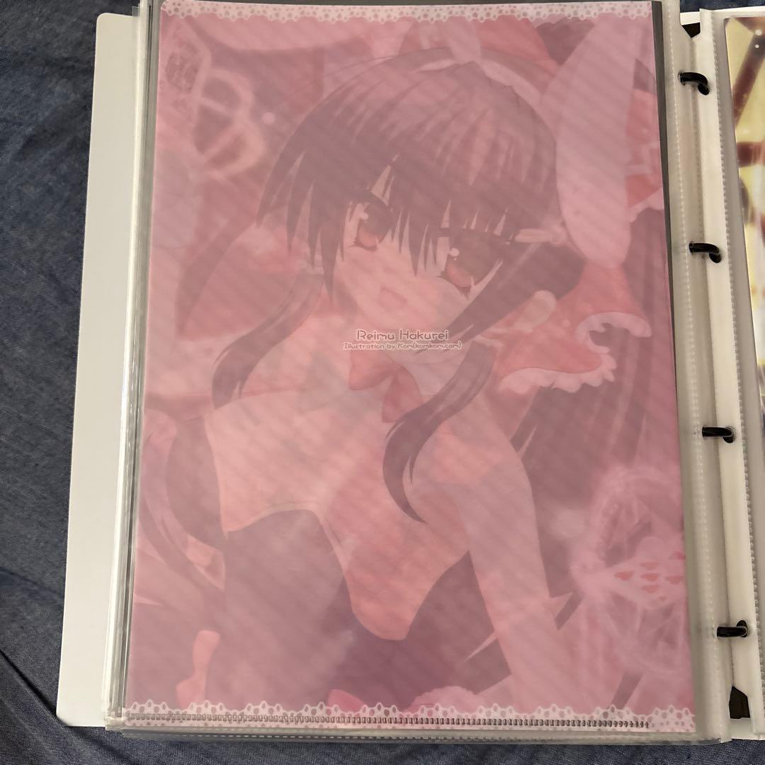 東方project 霊夢　バニー　美少女　クリアファイル　VZ9