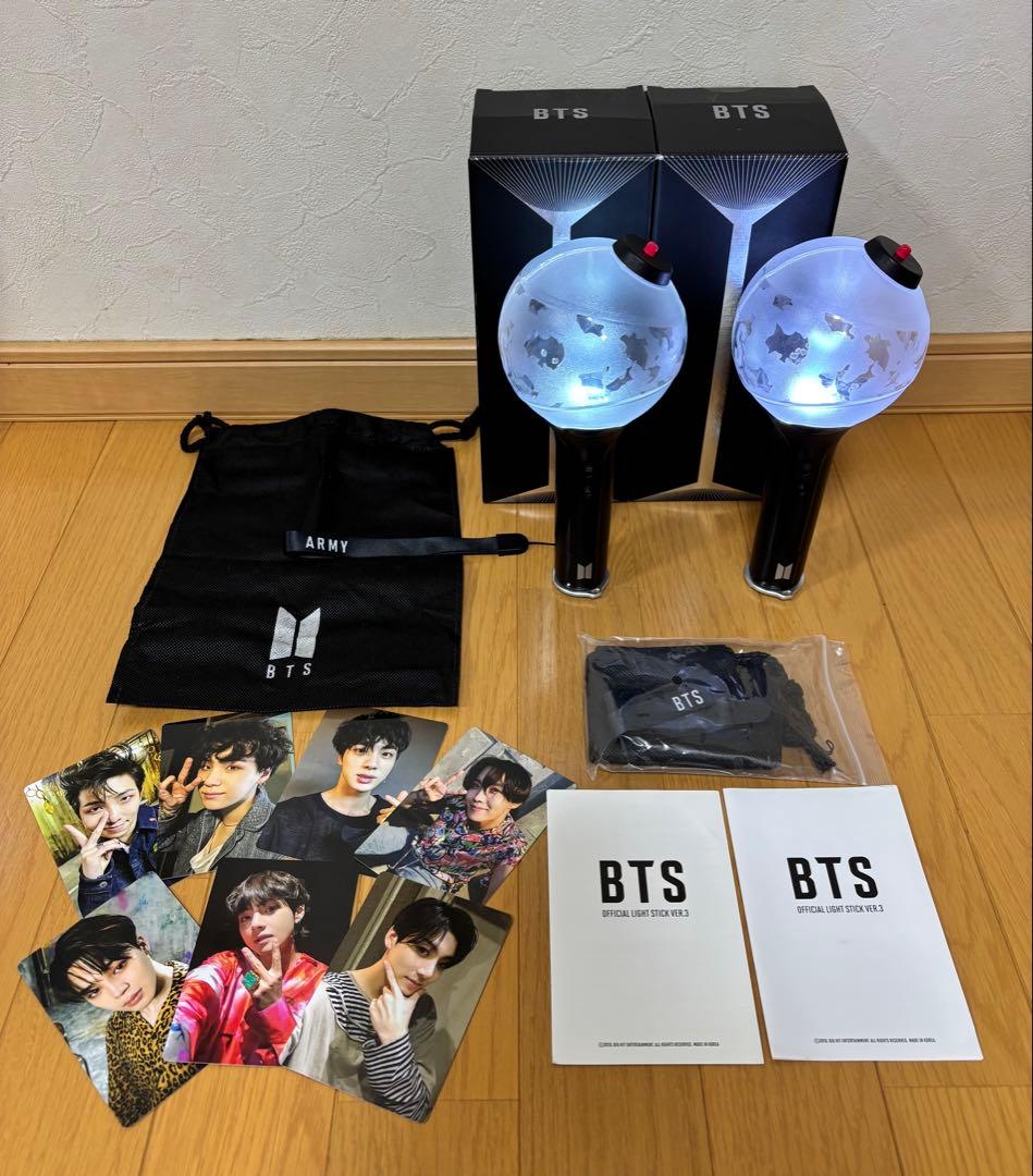 BTS ペンライト✨ver3 箱付き アミボム ２個セット