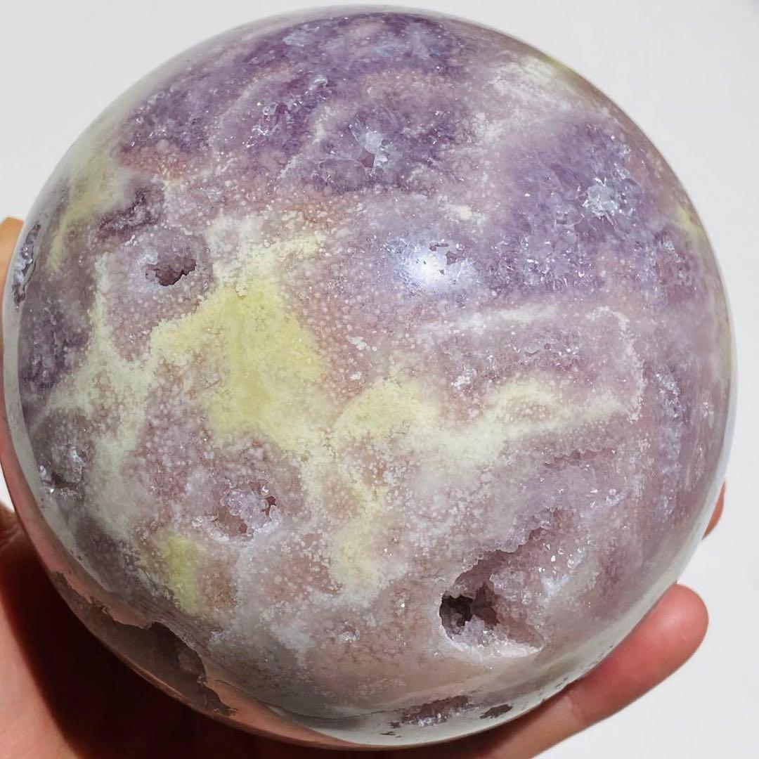 ★★★最終特価【ピンクアメジスト BIG スフィア 約1.4kg 10.5cm