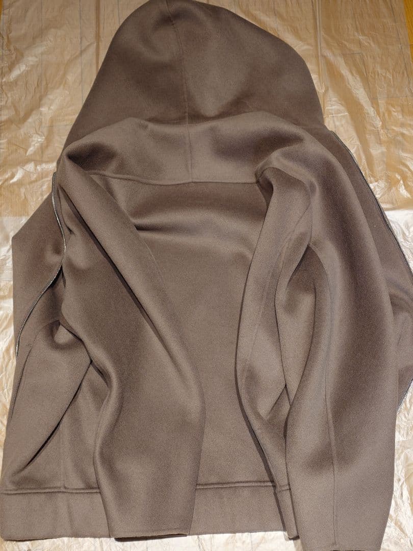 ジャケット・アウター W/CA DOUBLE FACE BEABER HOODED COAT