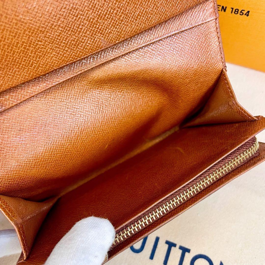 ✨超美品✨️ルイヴィトン モノグラム ポルトモネ ビエ トレゾール 二つ折り財布