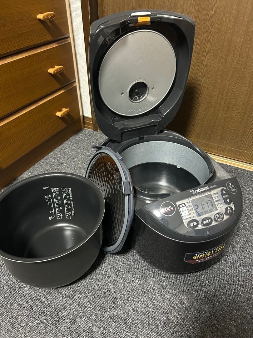 値下げしましまた。象印　NW-VJ18 豪熱沸とうIH 1升炊き　25年製
