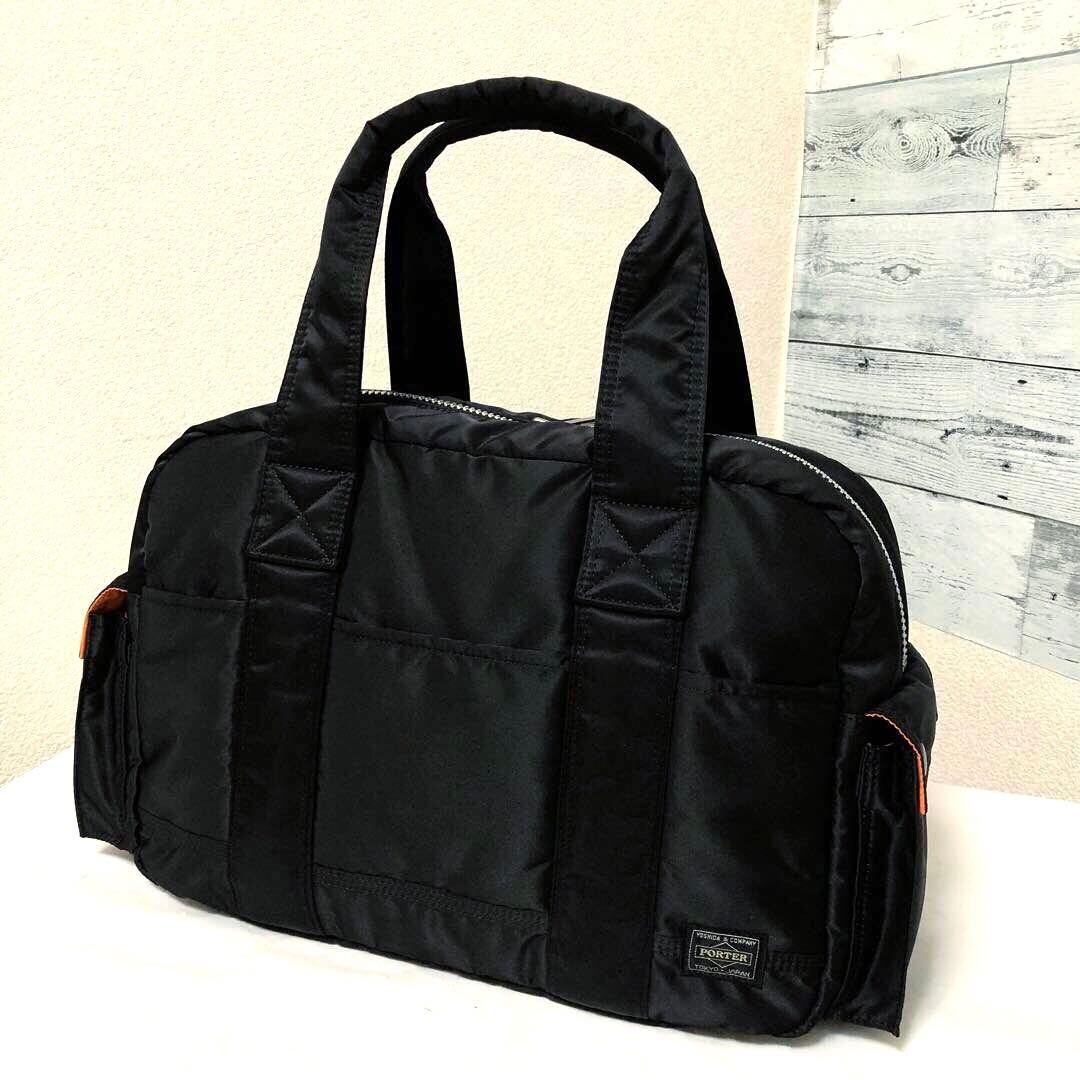 新品同様✨現行タグ ポータータンカー ボストンバッグ ダッフル 吉田カバン 黒