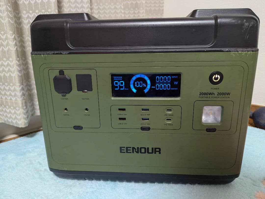 EENOUR ポータブル電源 P2001 大容量 2000Wh