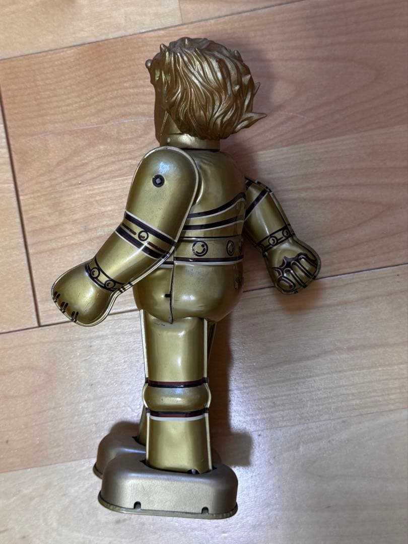 【箱付】ビリケン商会 マグマ大使 ブリキ ゼンマイ人形 鍵付 手塚プロ