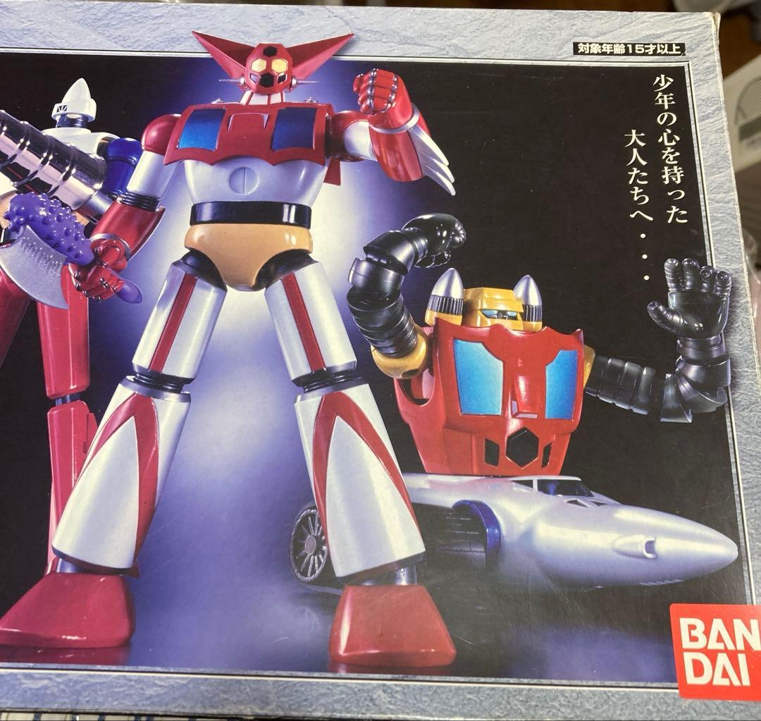 バンダイの超合金魂GX-06ゲッターロボ3体セットです。﻿
