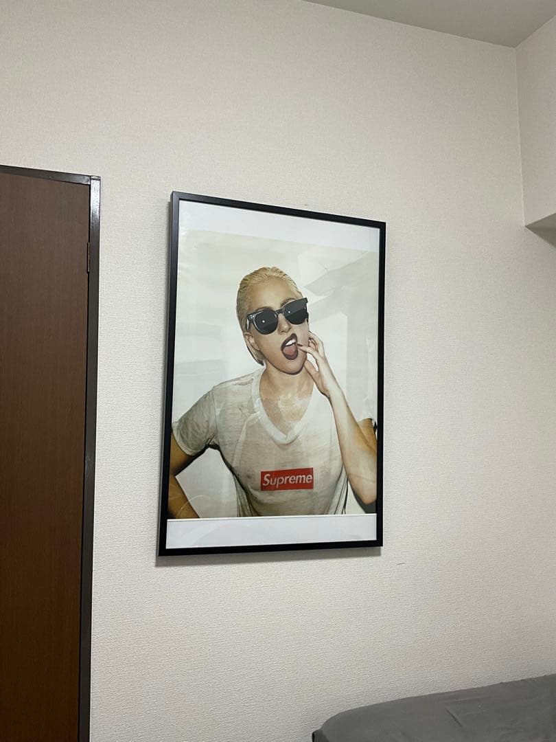 Supremeポスター　2016ss レディー・ガガ