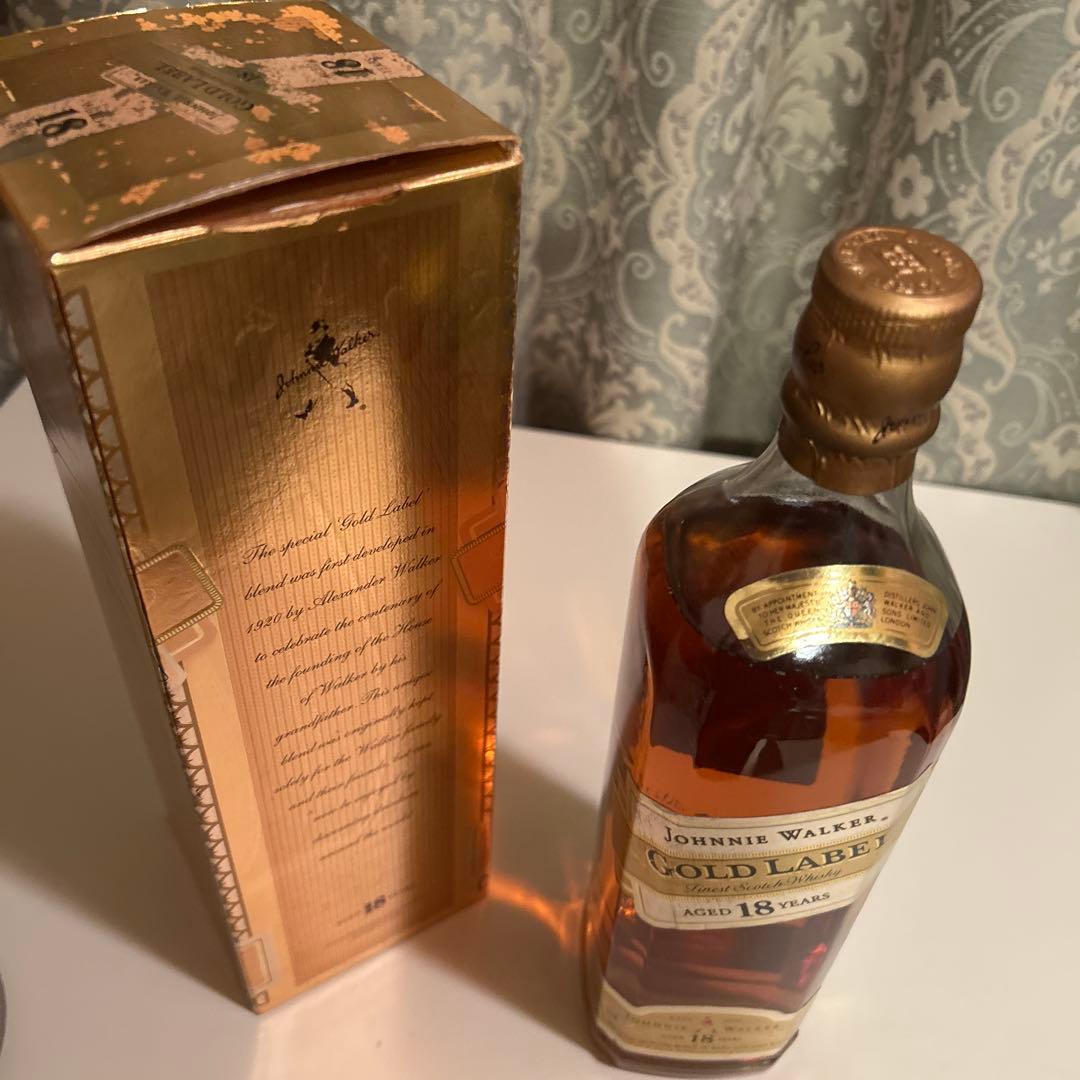 J*様 ジョニー ウォーカー 18年 ゴールドラベル 古酒