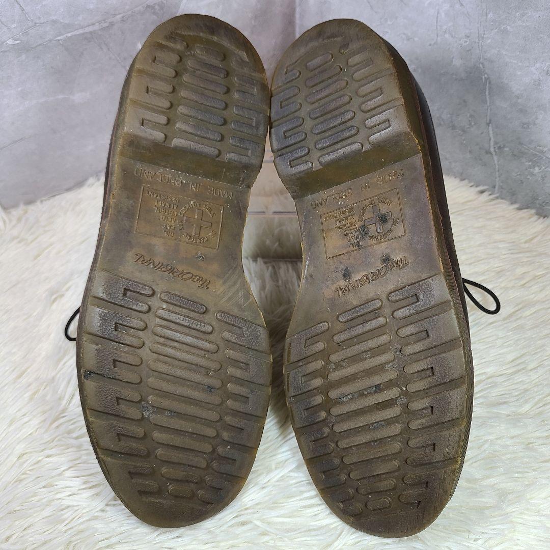 【Dr.Martens】フルブローグ ウイングチップ　イングランド製　ブラウン