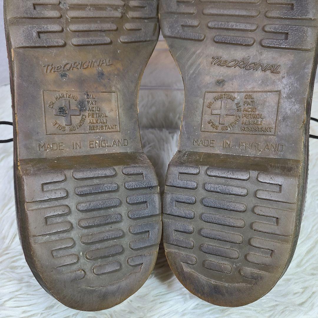 【Dr.Martens】フルブローグ ウイングチップ　イングランド製　ブラウン