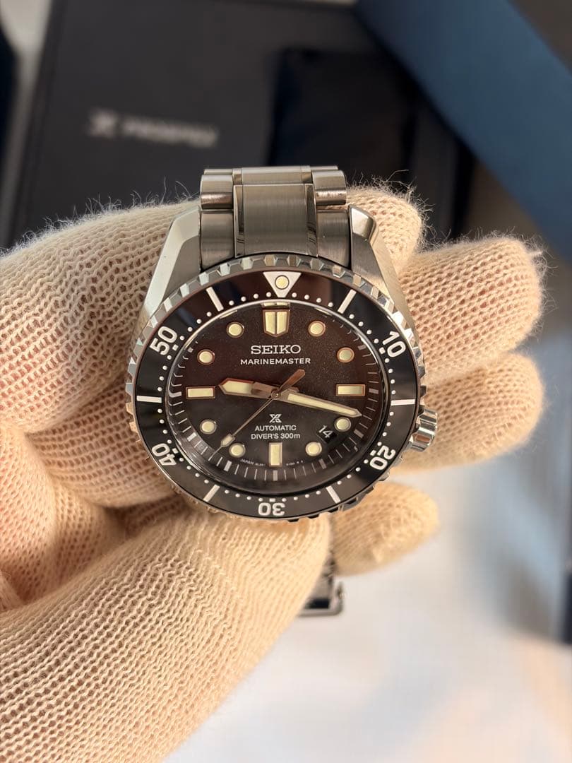 t*a様 美品！プロスペックス　マリーンマスター　SEIKO　sbdx　ダイバー
