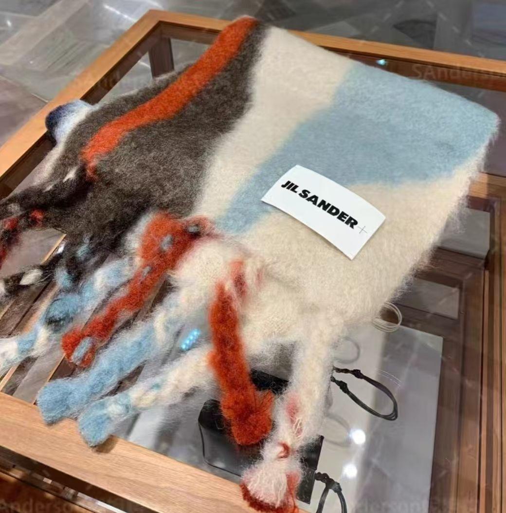 美品 ジルサンダーマフラー