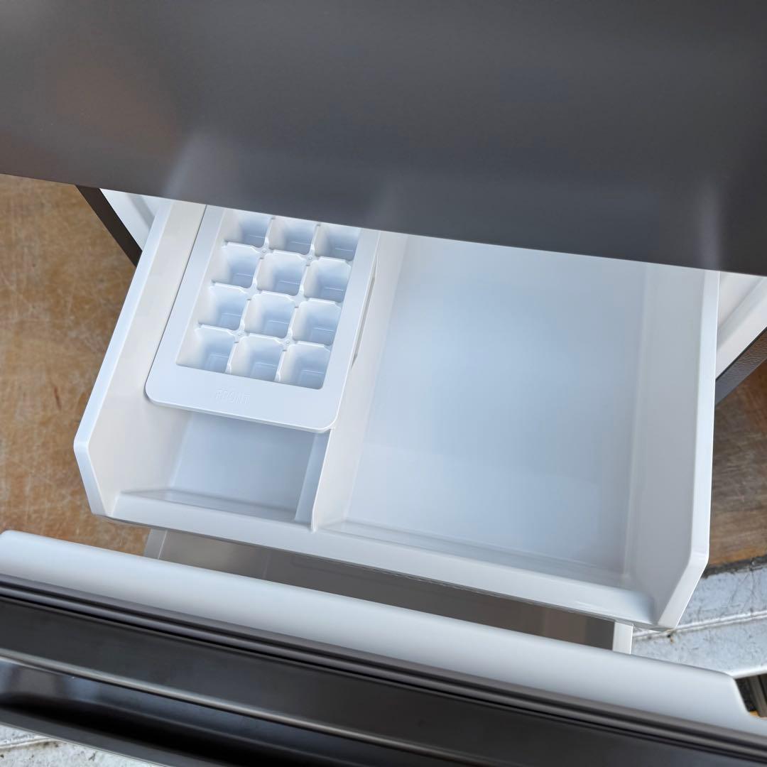 たけちーC7514★2023年製美品★アクア　冷蔵庫　グレー　自動霜取り