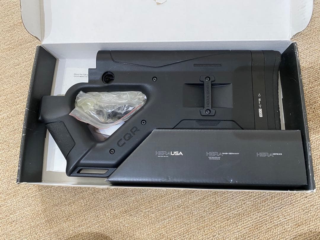 【実物】HERA ARMS AR15 CQR ヘラアームズ ストック ブラック
